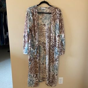 First love by Lovelyn tie-dye cardigan